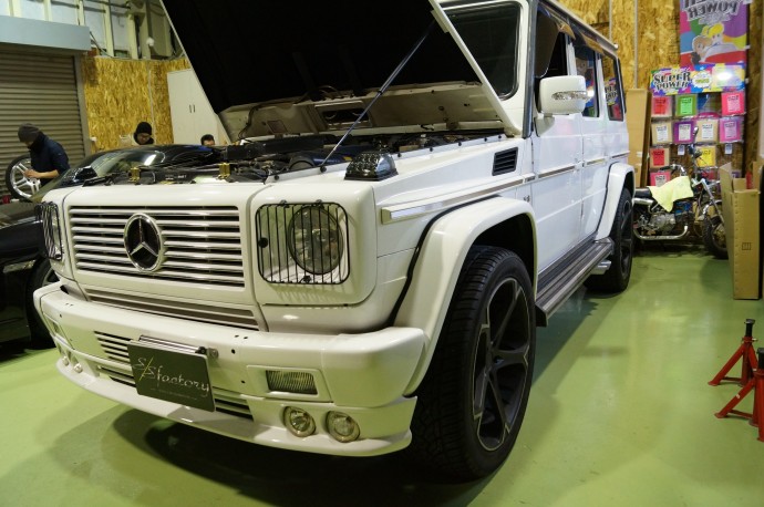 M様のＧ500Ｌ！お修理入庫です！！
