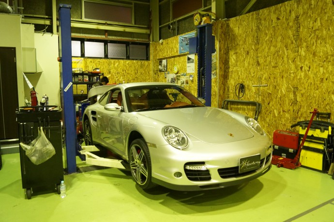 997 ターボの車検入庫です！