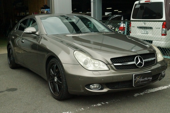 ベンツ CLS350 足回り異音修理