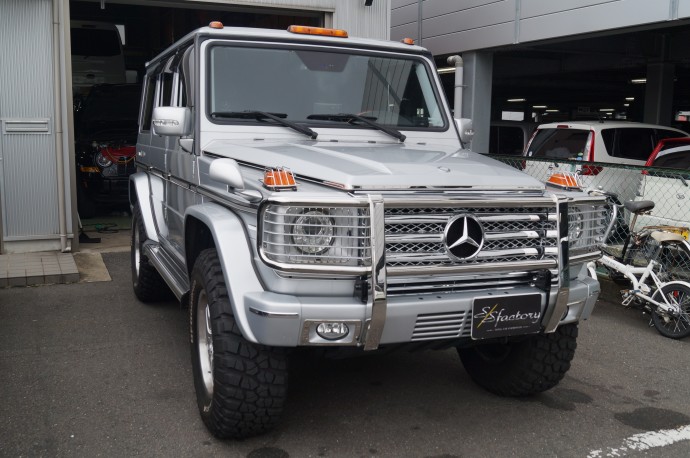 G55 AMG　修理入庫です！