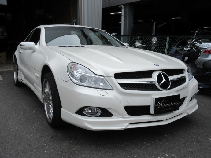 ﾍﾞﾝﾂ SL350 ｼﾌﾄﾛｯｸ修理