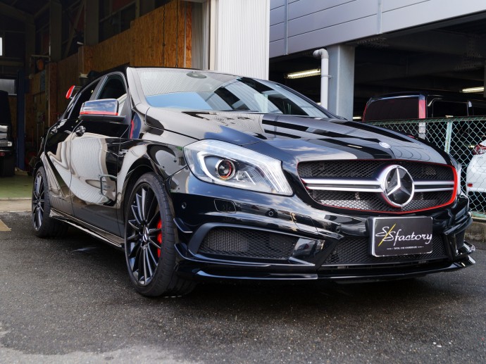 ﾍﾞﾝﾂ A45 AMG ｵｲﾙ交換